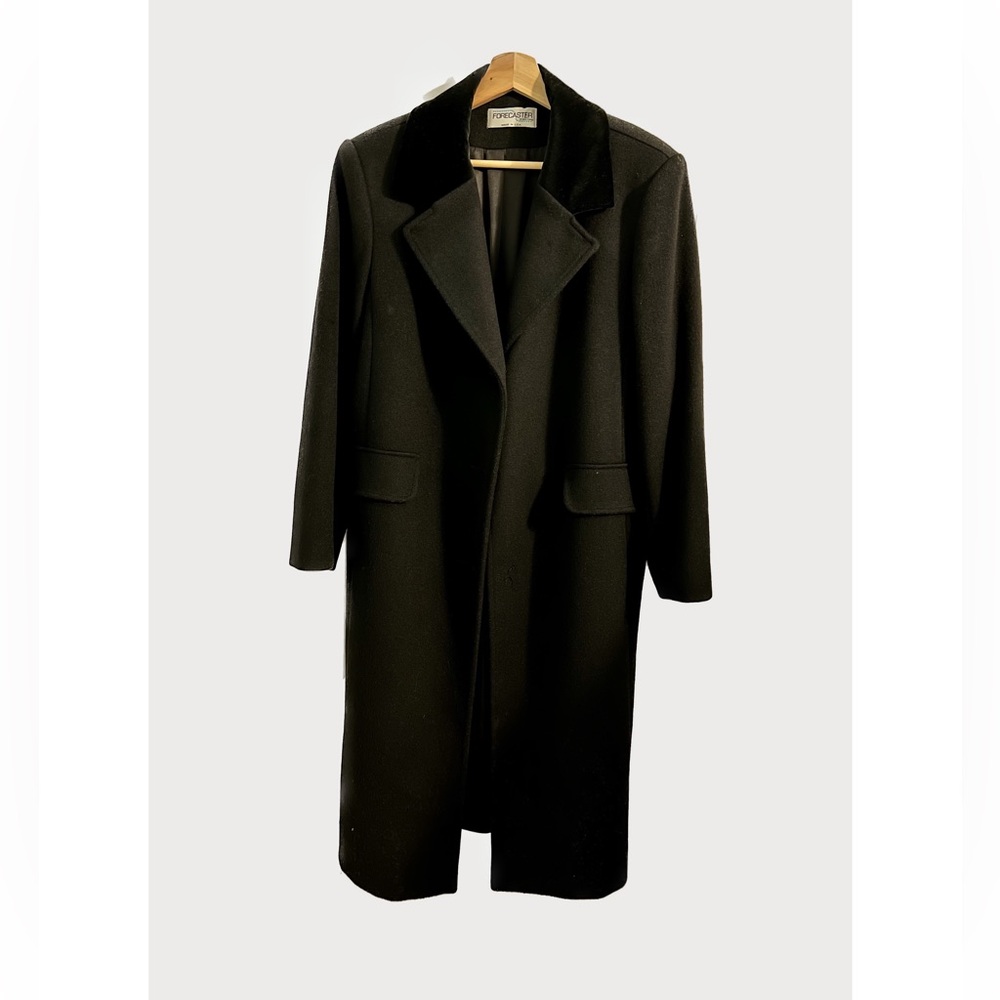 Forecaster of Boston long 100% wool coat